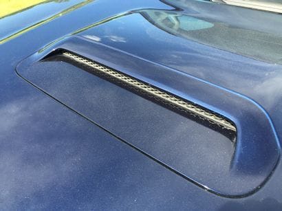 2016 Toyota 4Runner hood scoop detail