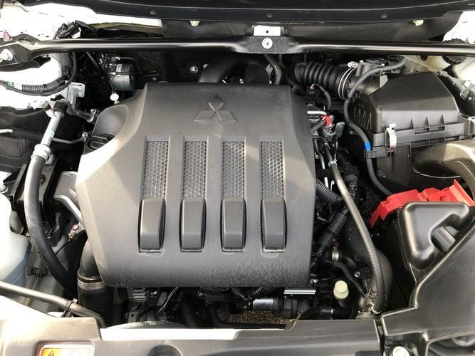 2019 Mitsubishi Eclipse Cross SEL 2.5-liter turbocharged 4-cylinder engine