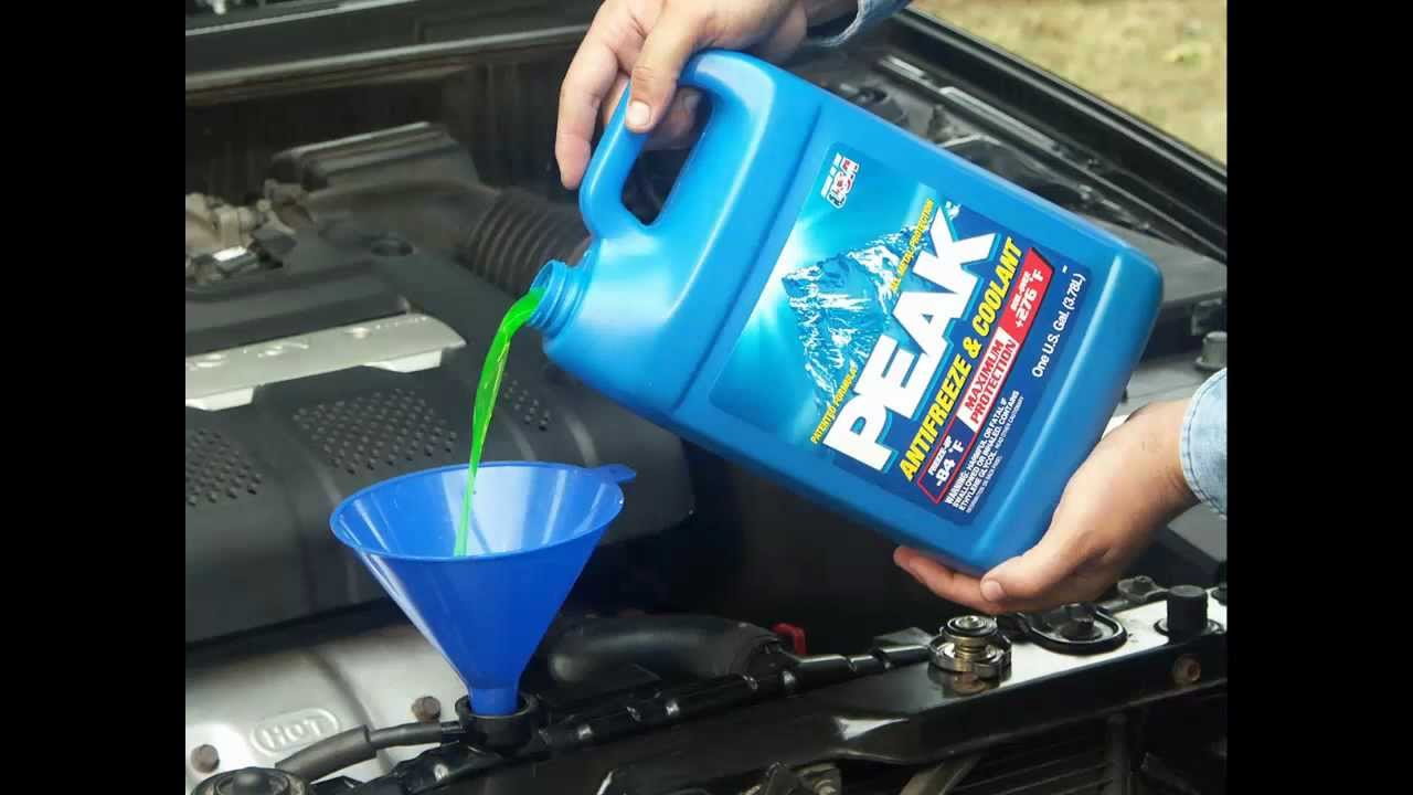 Check engine coolant level and fill as necessary