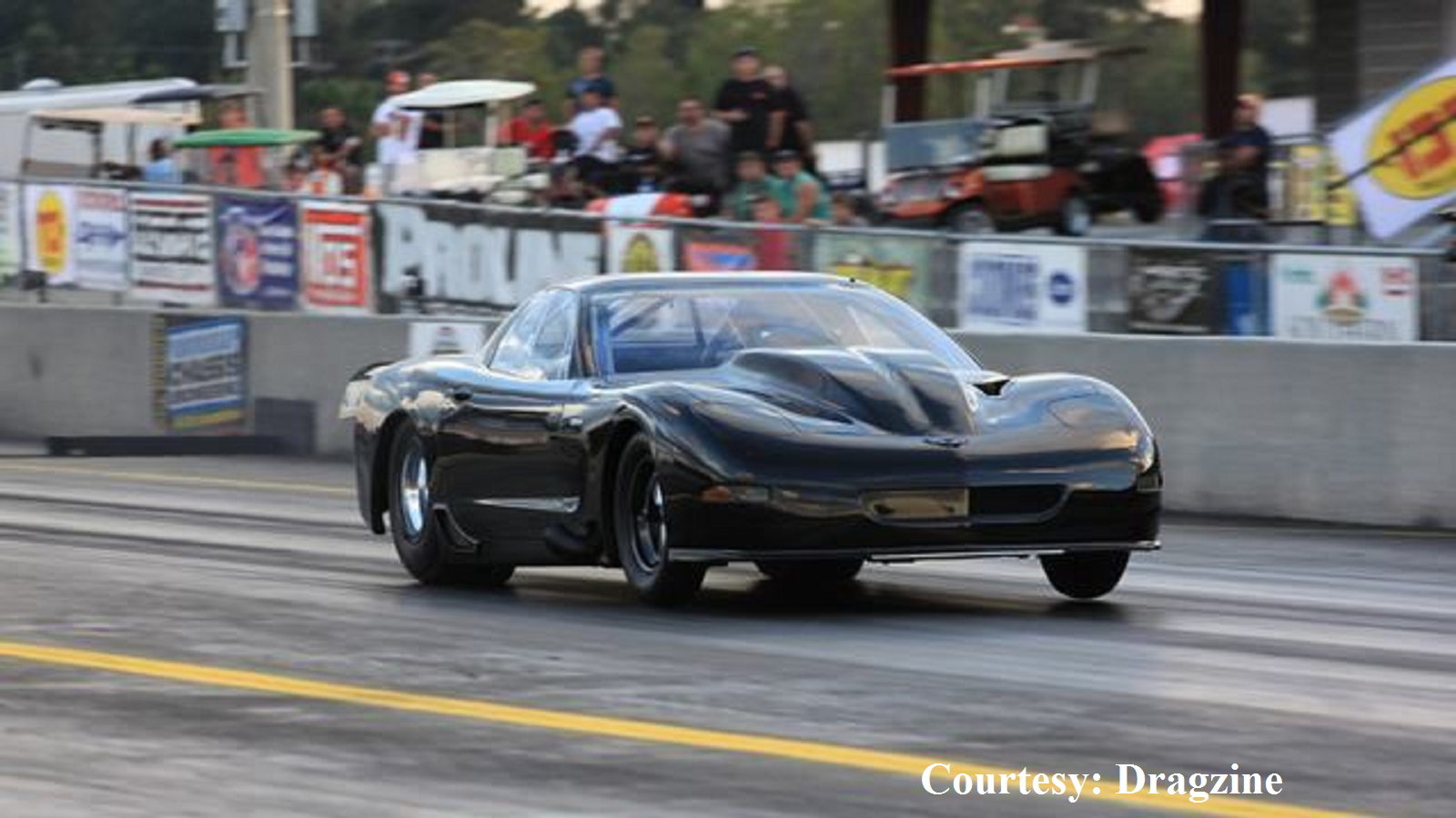 Keith Berry and the Berry Motorsports Drag Radial Corvette (photos