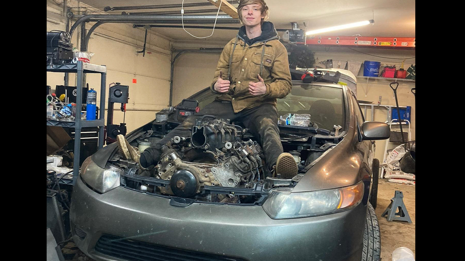 LS Swapped Honda Civic Is CrazyLooking Monstrosity Ls1tech