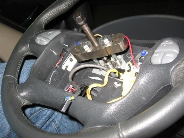 Remove the steering wheel