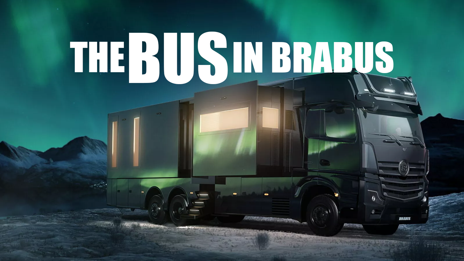 Big Boy 1200 is Exactly the Type of Luxury RV You'd Expect From Brabus ...