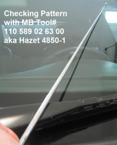 mercedes benz c class how to adjust windshield washer nozzles mbworld to adjust windshield washer nozzles