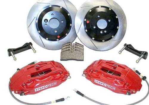 mini cooper r53 r50 r56 brake modification upgrade track pad rotor fluid caliper stainless steel line info BBK big brake kit