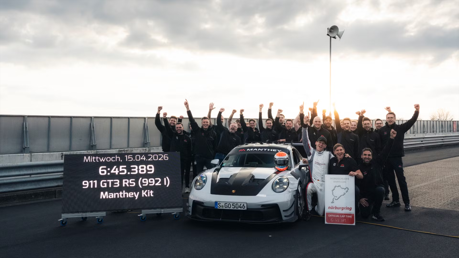 Porsche Shakes Up The Nürburgring Lap Record Table Once Again