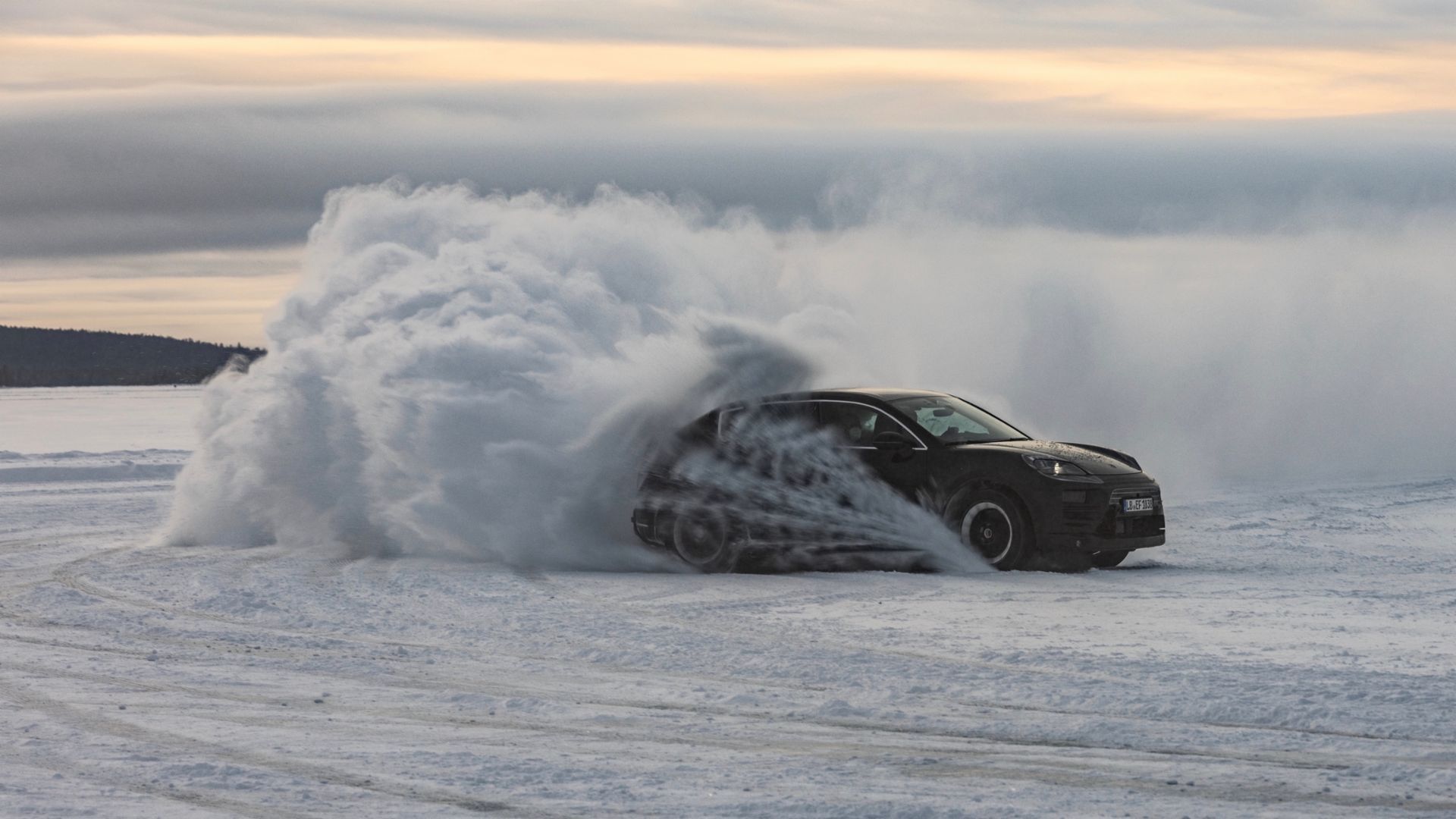2024 Porsche Macan EV Plays In the Snow Rennlist