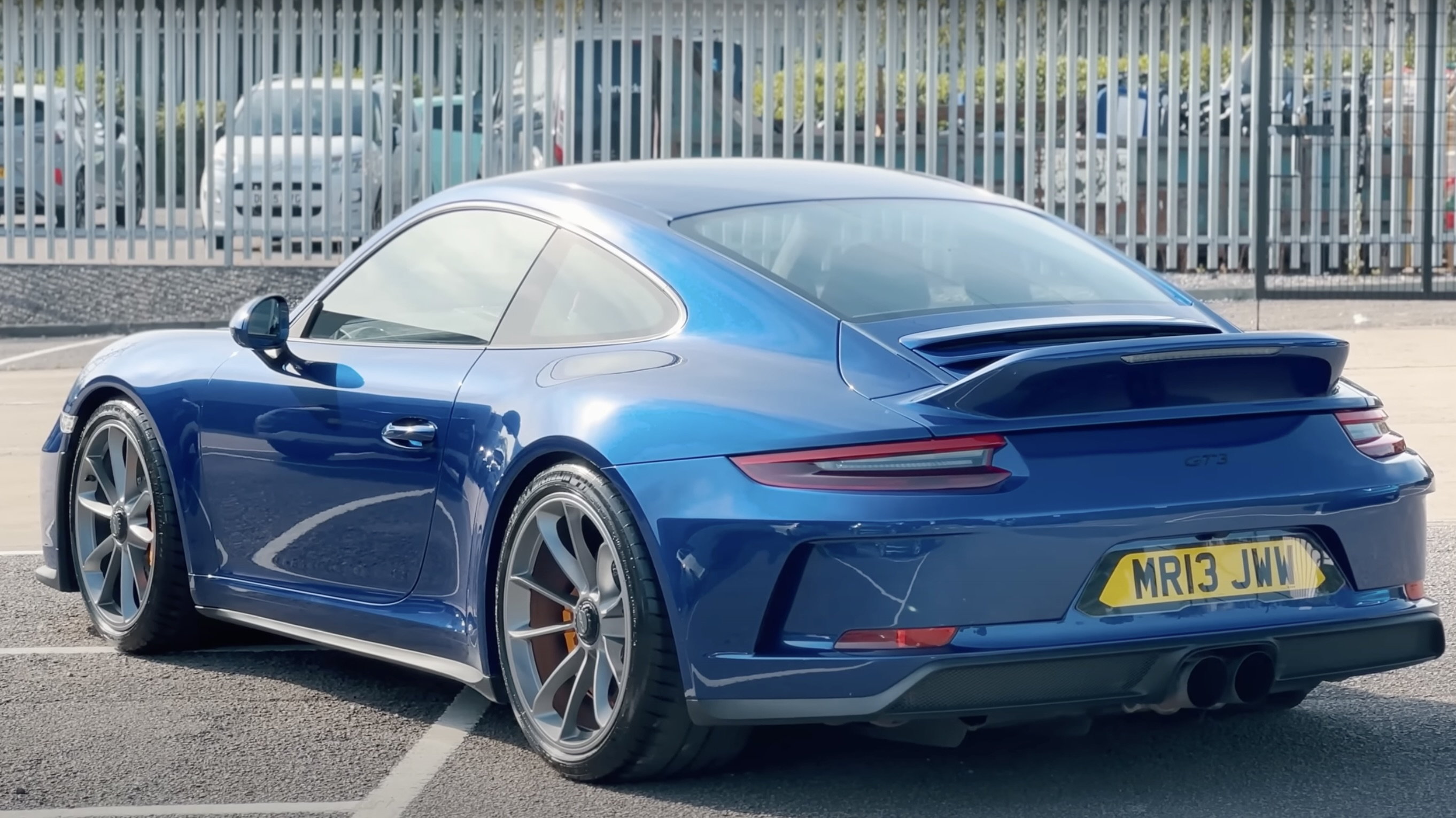 This 911 GT3 Has Paint That Peels Right Off Like a Vinyl Wrap