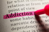 highlighted addiction text