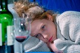 Woman struggles with alcohol dependency