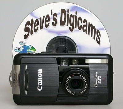 Canon Powershot S50 Review - Steve's Digicams