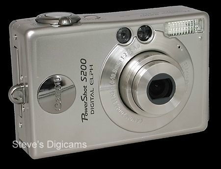 Canon Powershot S200 Review - Steve's Digicams