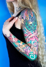 colorful tattoo