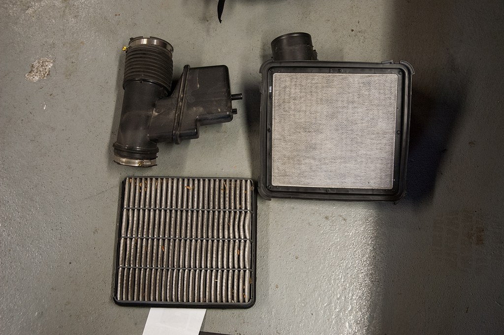toyota tundra running rough misfire issue problem air filter clogged