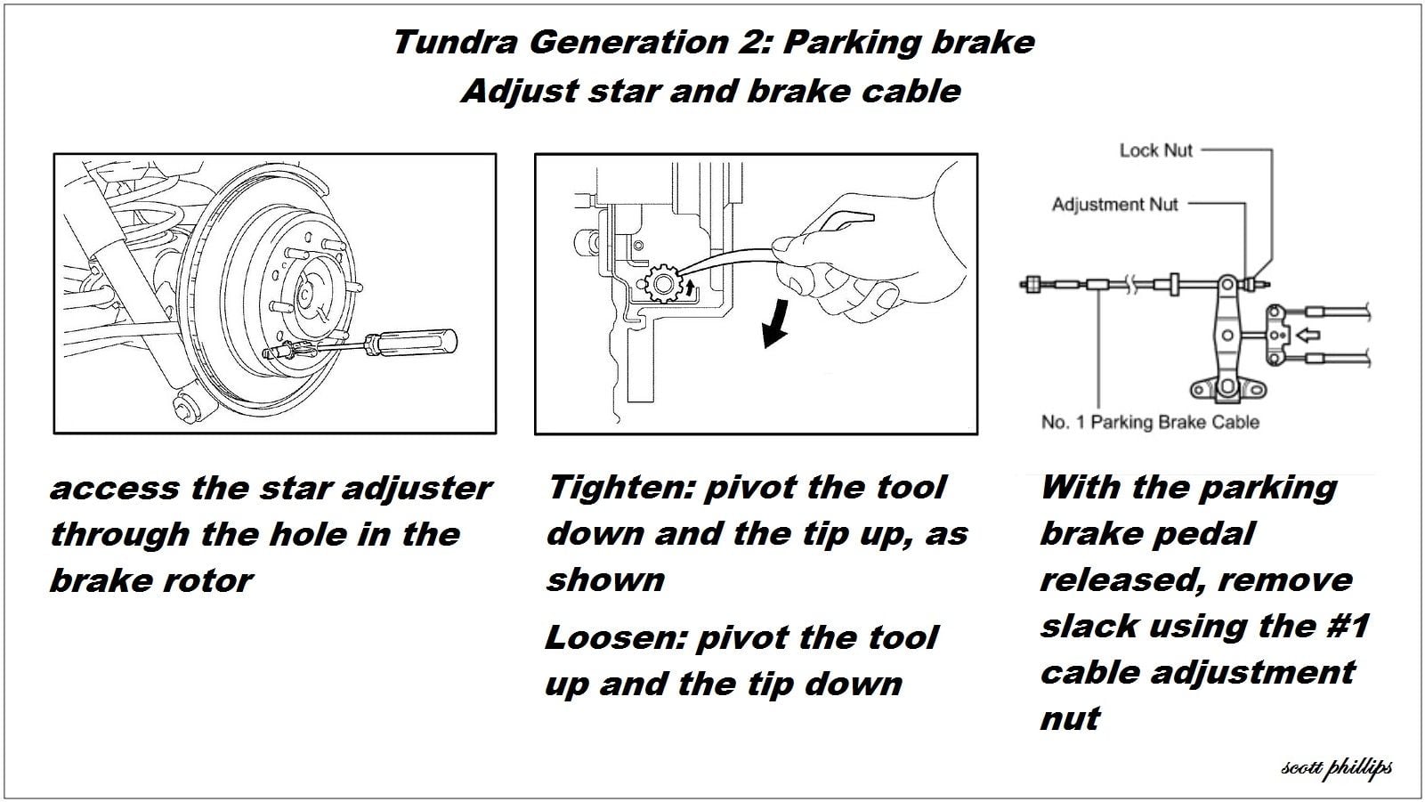 Toyota Tundra How To Repair And Replace Parking Brake Yotatech