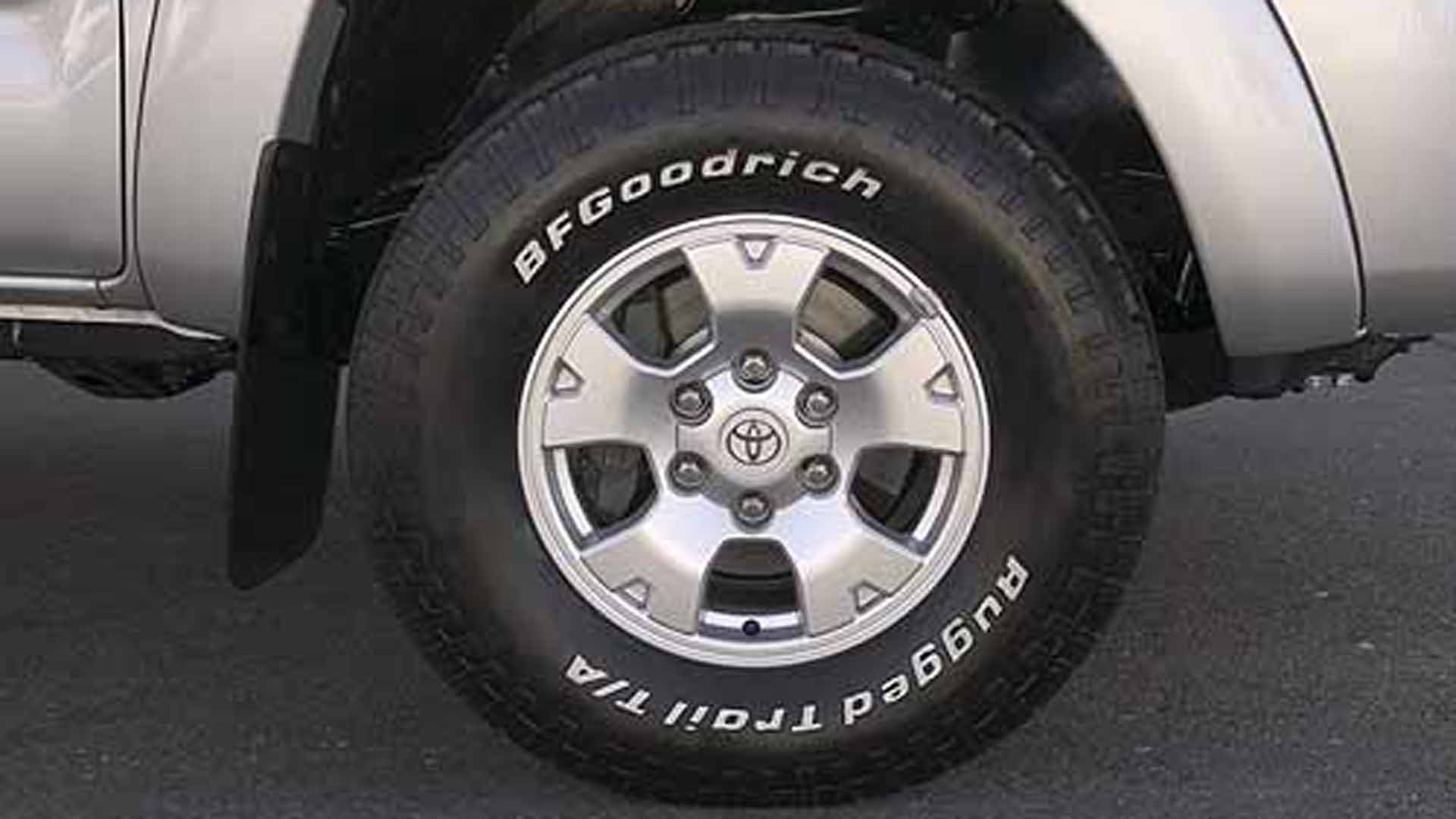 Toyota Tacoma: Tires General Information and Specs | Yotatech