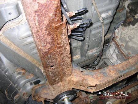 Toyota Tundra frame rust