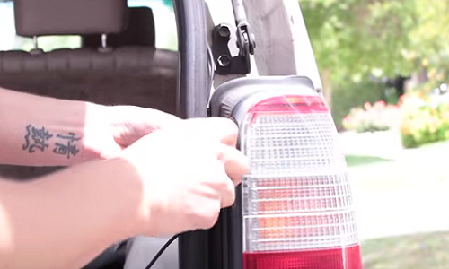 Installing rearview camera
