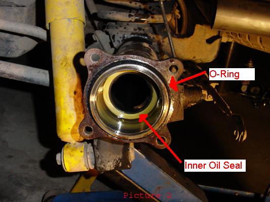 toyota 4runner tacoma tundra rear axle seal DIY how to replacement