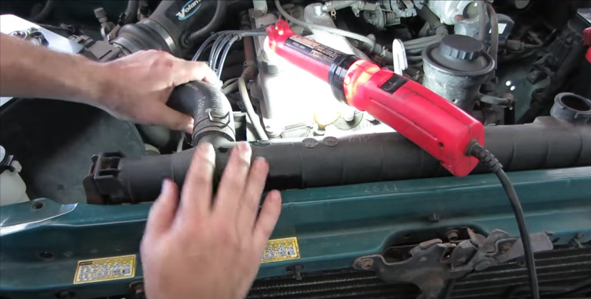 Toyota tacoma tundra 4runner v6 radiator replacement DIY how to
