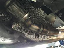 Custom downpipe, mandrel bends and tig welds