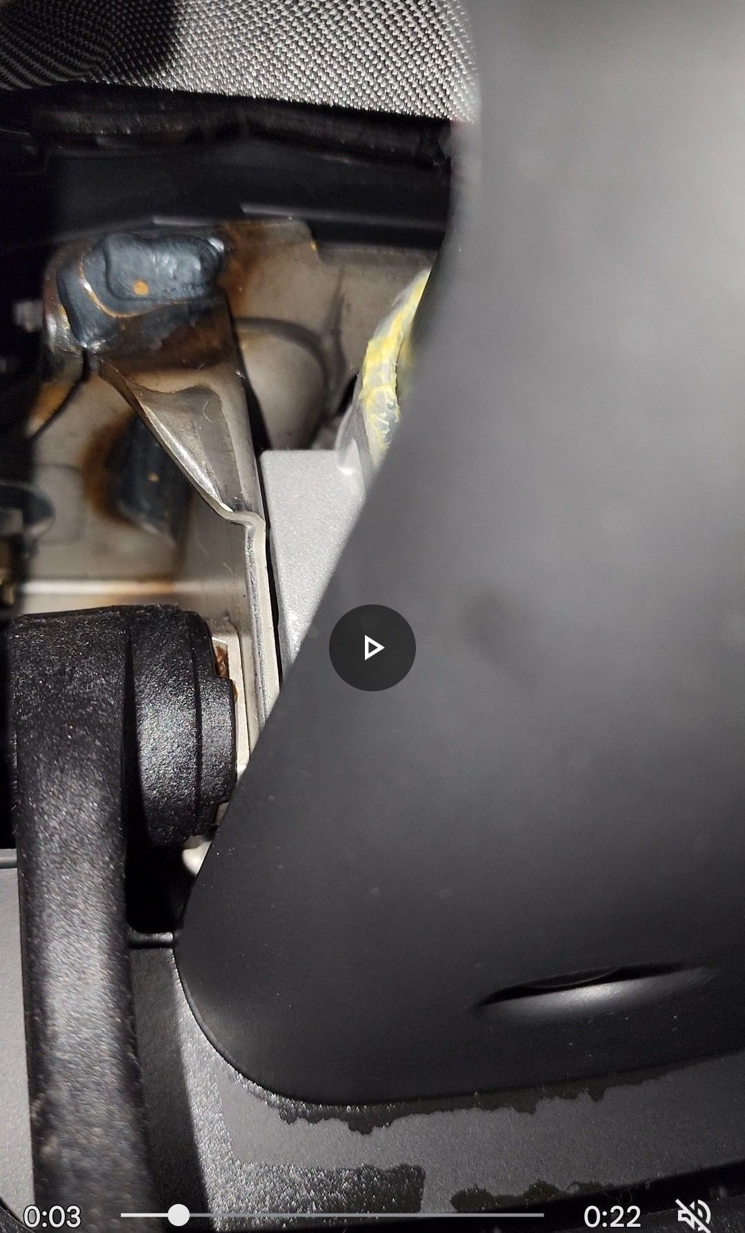 Steering Wheel leaking and mount looks burnt AcuraZine Acura