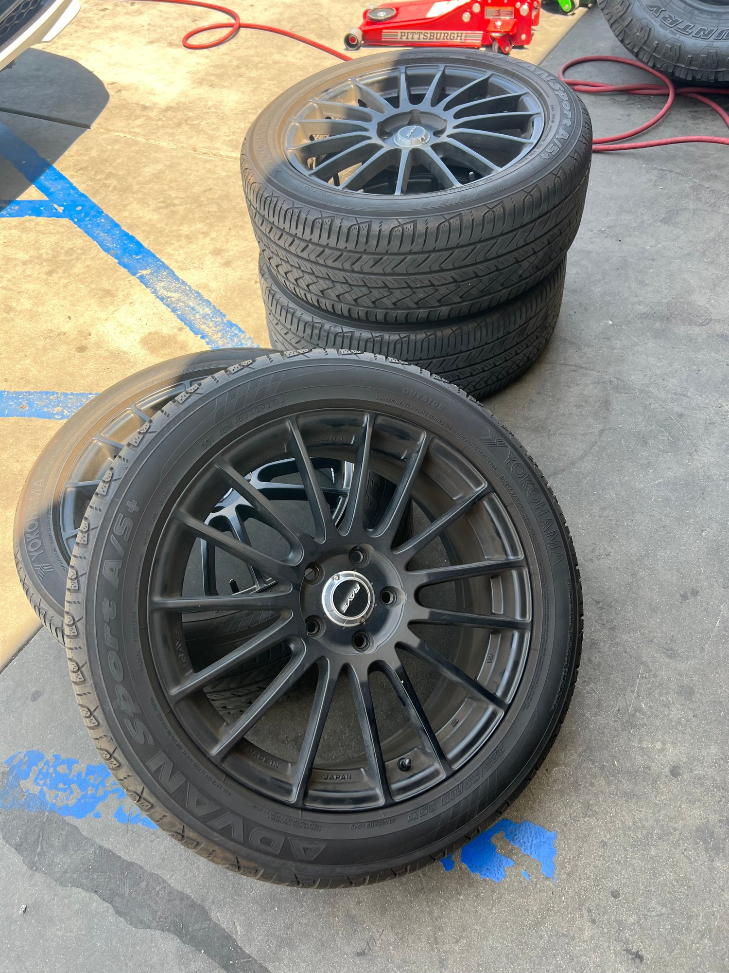 Wheels and Tires/Axles - FS: Gramlight 57XV Rims + Tires 5X114  +54 - Used - 2015 to 2020 Acura TLX - Rancho Cucamonga, CA 91737, United States