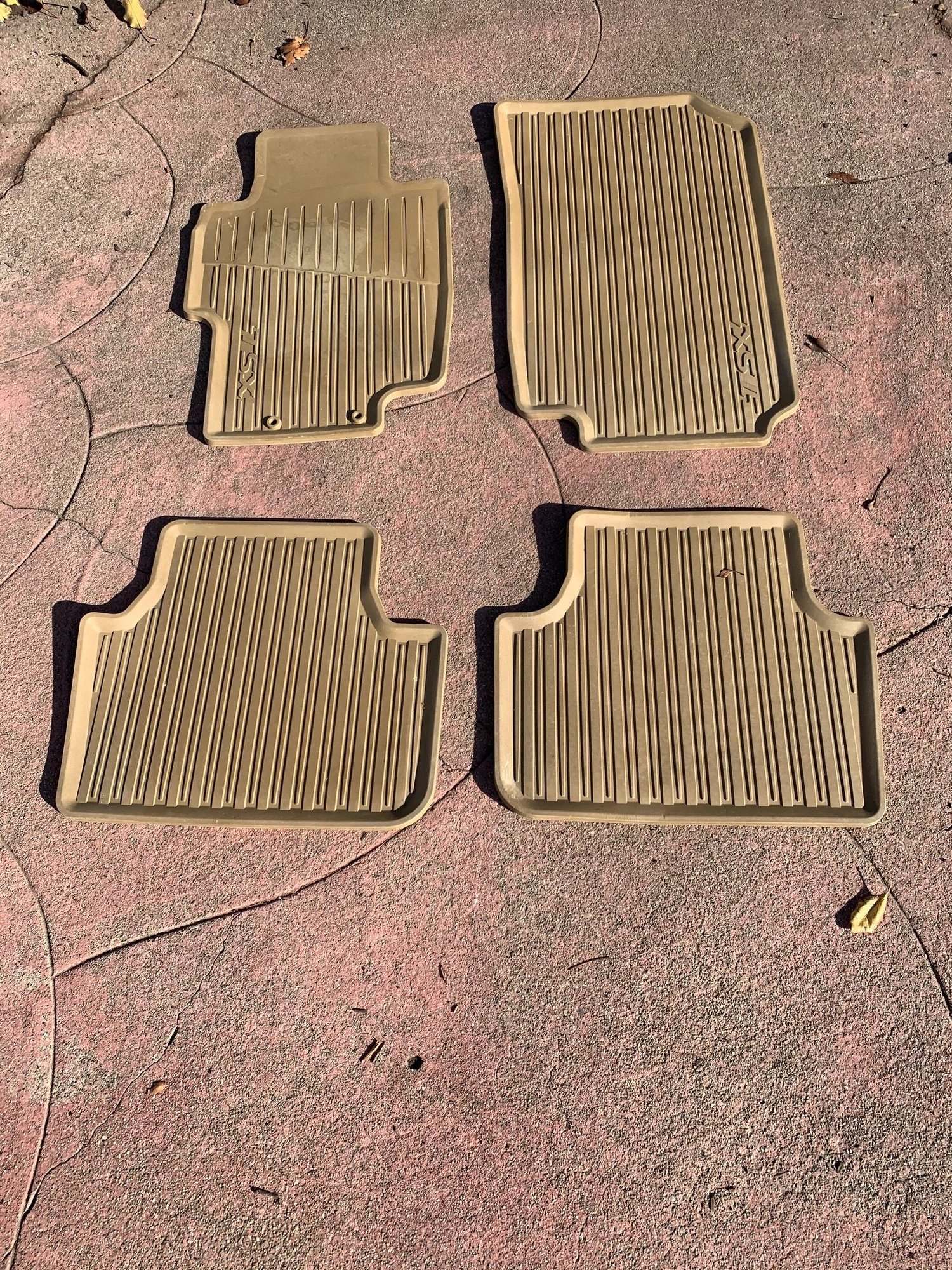 Accessories - 1st Gen TSX OEM All-Weather Floormats - Used - 2004 to 2008 Acura TSX - Richmond, CA 94804, United States