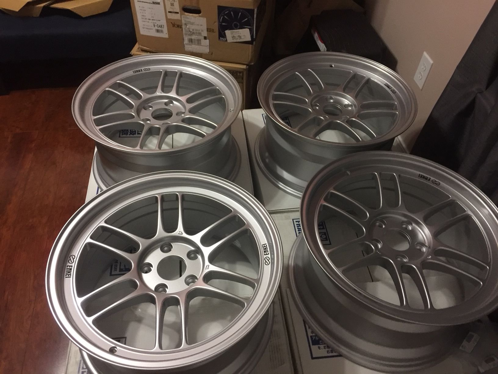 Wheels and Tires/Axles - EXPIRED: Brand new never mounted enkei rpf1 18x9 +35 offset 114.3 bolt pattern - New - Biloxi, MS 39540, United States