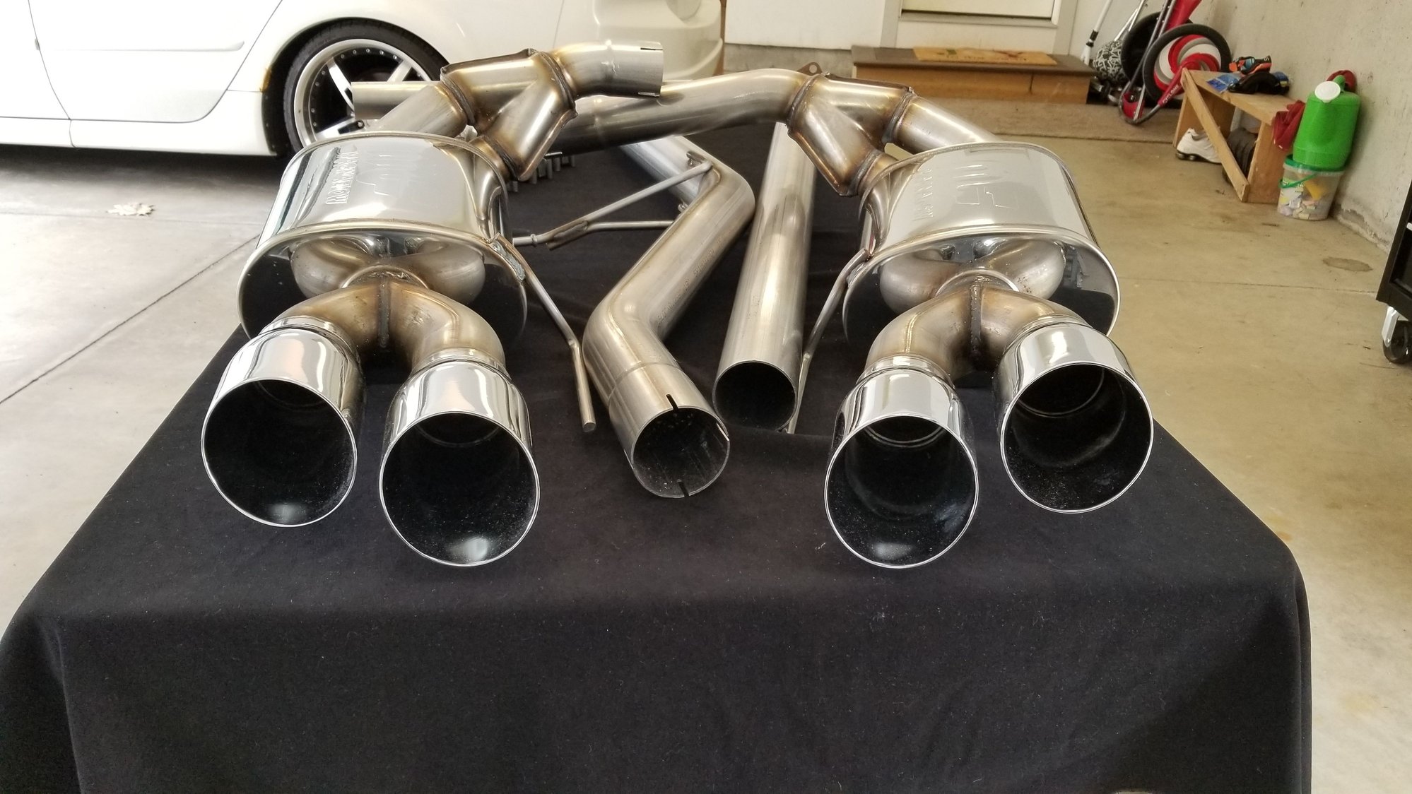 SOLD Brand New (never mounted)Endless RPM Catback quad tip exhaust for