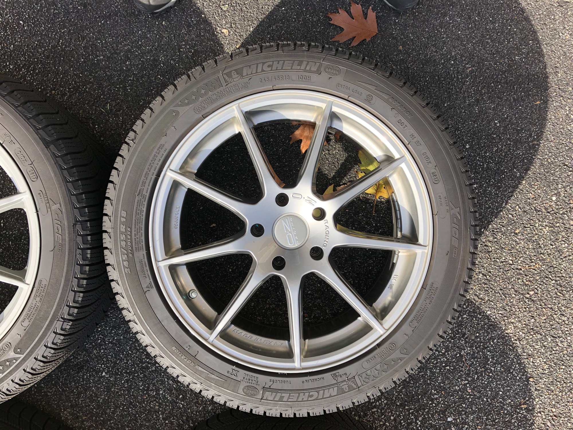 Wheels and Tires/Axles - SOLD: 2G RL 5X120 Winter Wheel Tire package.  OZ Racing Wheels  - Michelin X-Ice - Used - 2005 to 2012 Acura RLX - Cedar Knolls, NJ 07927, United States