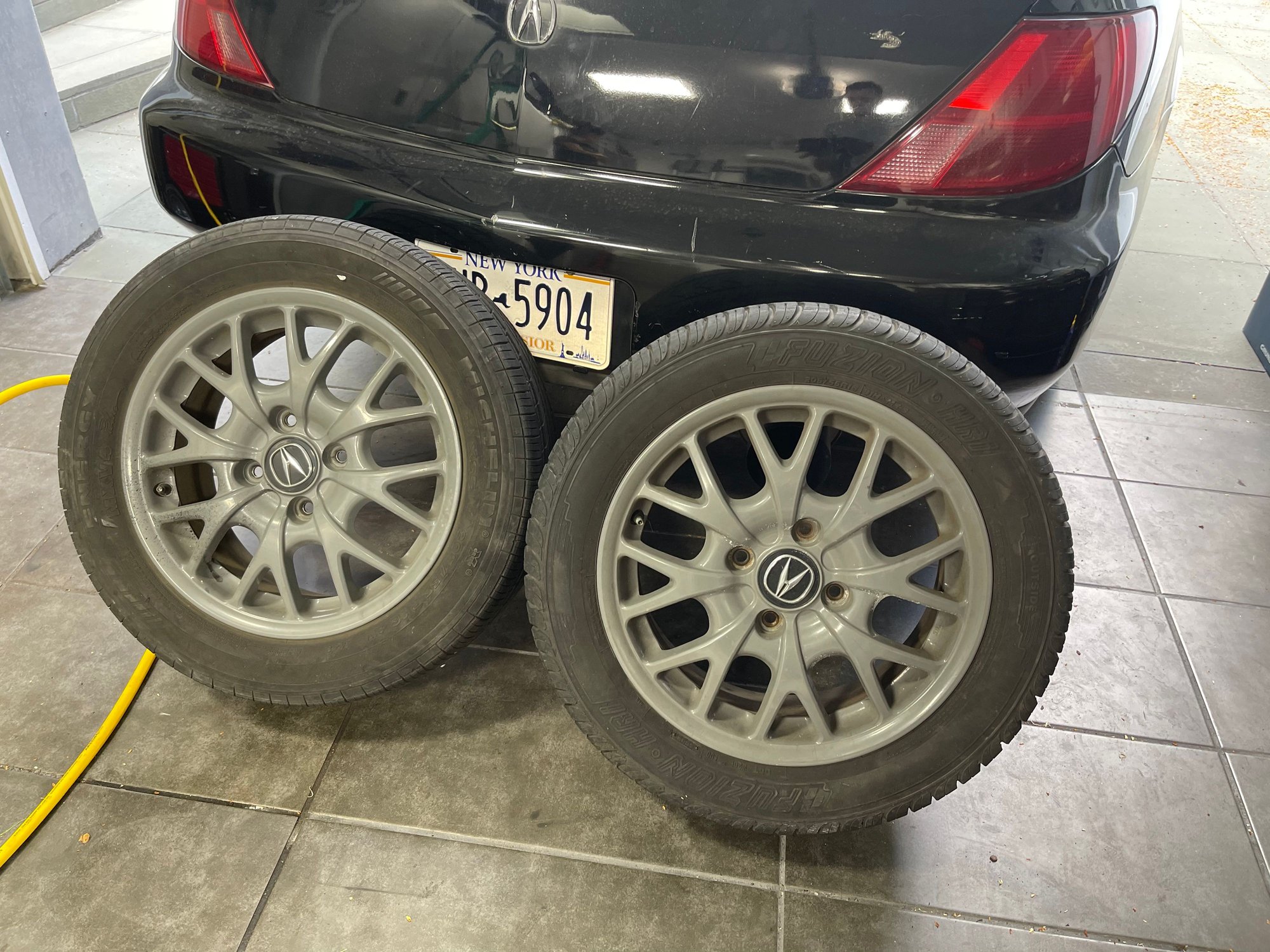 Wheels and Tires/Axles - FS: Powder coated first gen CL rims - Used - 1997 to 1999 Acura CL - New Hyde Park, NY 11040, United States