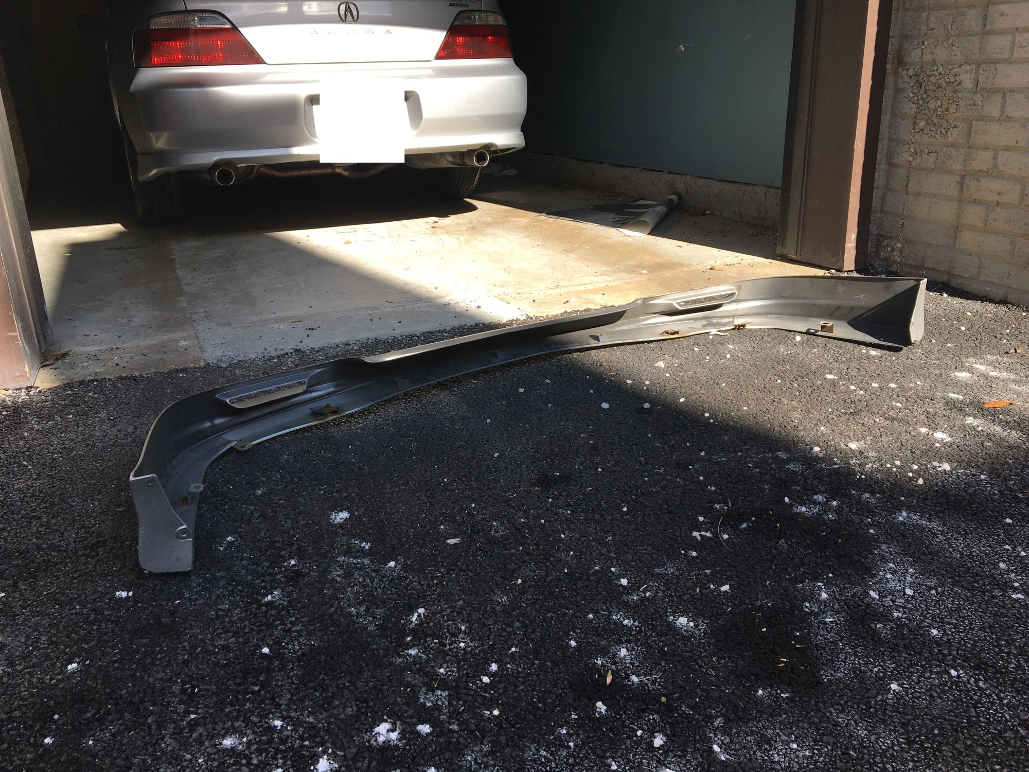 2008 Acura TL - Acura TL 2003 A-Spec Front Lip Spoiler VERY RARE - UA5 JDM - Exterior Body Parts - $150 - Silver Spring, MD 20904, United States