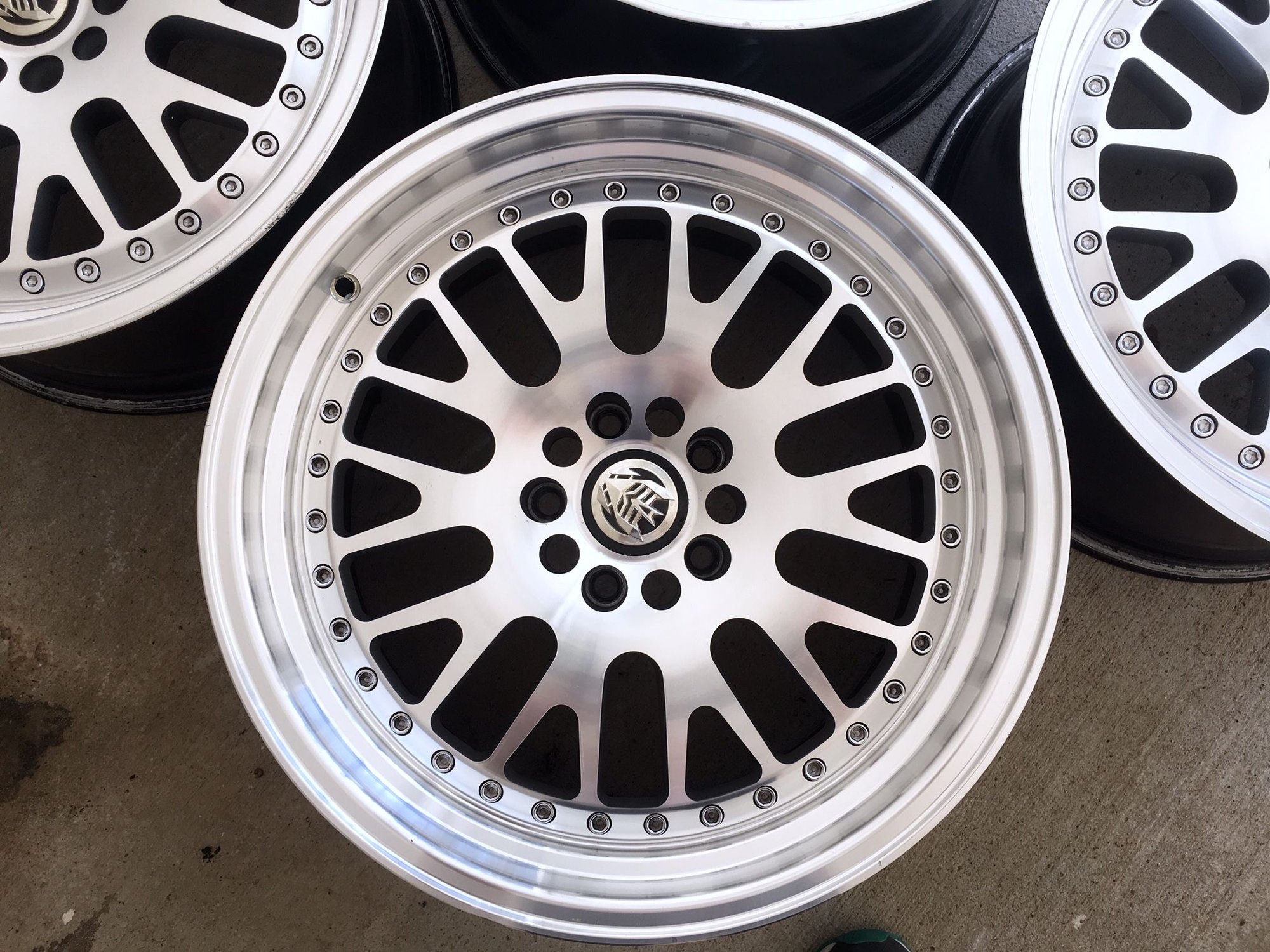 Wheels and Tires/Axles - SOLD: Wheels Rims Varrstoen ES7, 5x114.3 bolt pattern,18" tall x 9.5" wide +12 offset - Used - Spring, TX 77380, United States