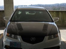 Still haven’t installed new HVAC lights but I recently got a carbon fiber hood! I also replaced the rear brake pads and did the major parking brake adjustment.