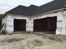 Garage floors are in. 