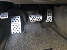 The E brake doesn’t match , got it separate 