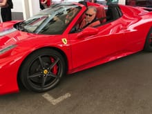  E in Maranello about to take one out for a spin around town.