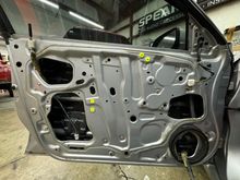 Started with all the doors since these sound like tin cans when you close them haha