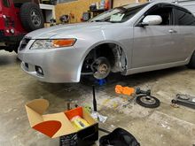 Starting on the brakes 