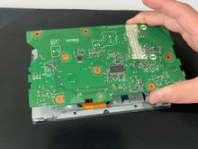 Disassembled Navigation Screen Circuit Board (Front)
