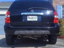 dual exhaust :)