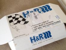 H&amp;R sport springs