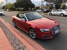 Volcano Red with two tone interior