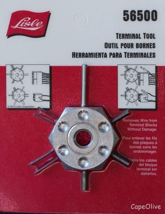 Terminal tool