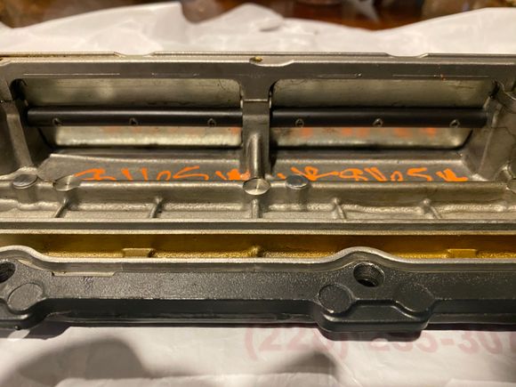 Inside shot of the bypass valves.