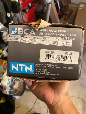 Rear wheel bearing. I believe this is OEM without the Honda sticker, looking for $100 + shipping