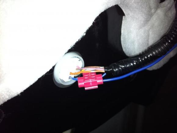 motor wire install
