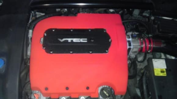 Shaved intake manifold cover