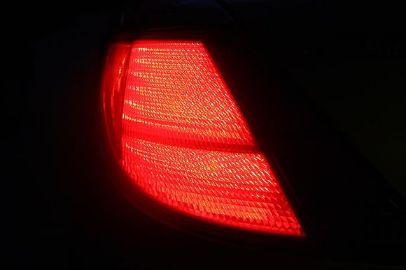 LED tail light retrofit with Philips Lumileds and Luxeon Rebel's. 392 low powered LED's and 2 high powered LED's.